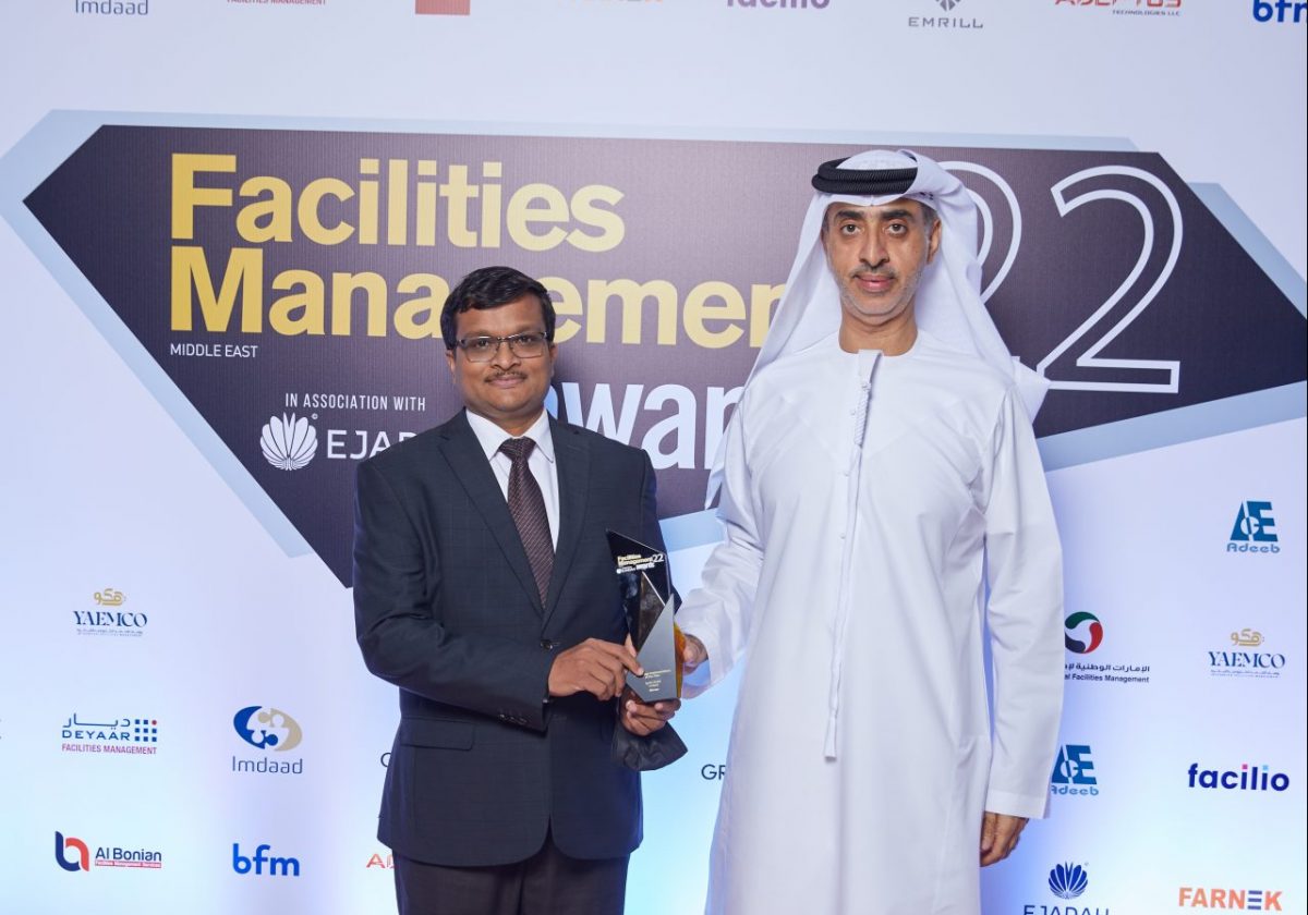 Imdaad Wins Technology Implementation Of The Year 2022 Facilities