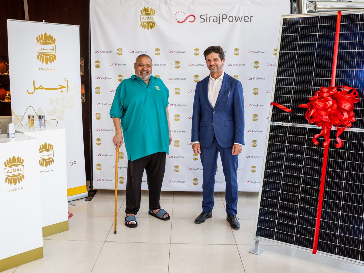 SirajPower partners with regional FMCG firm Ajmal Perfumes