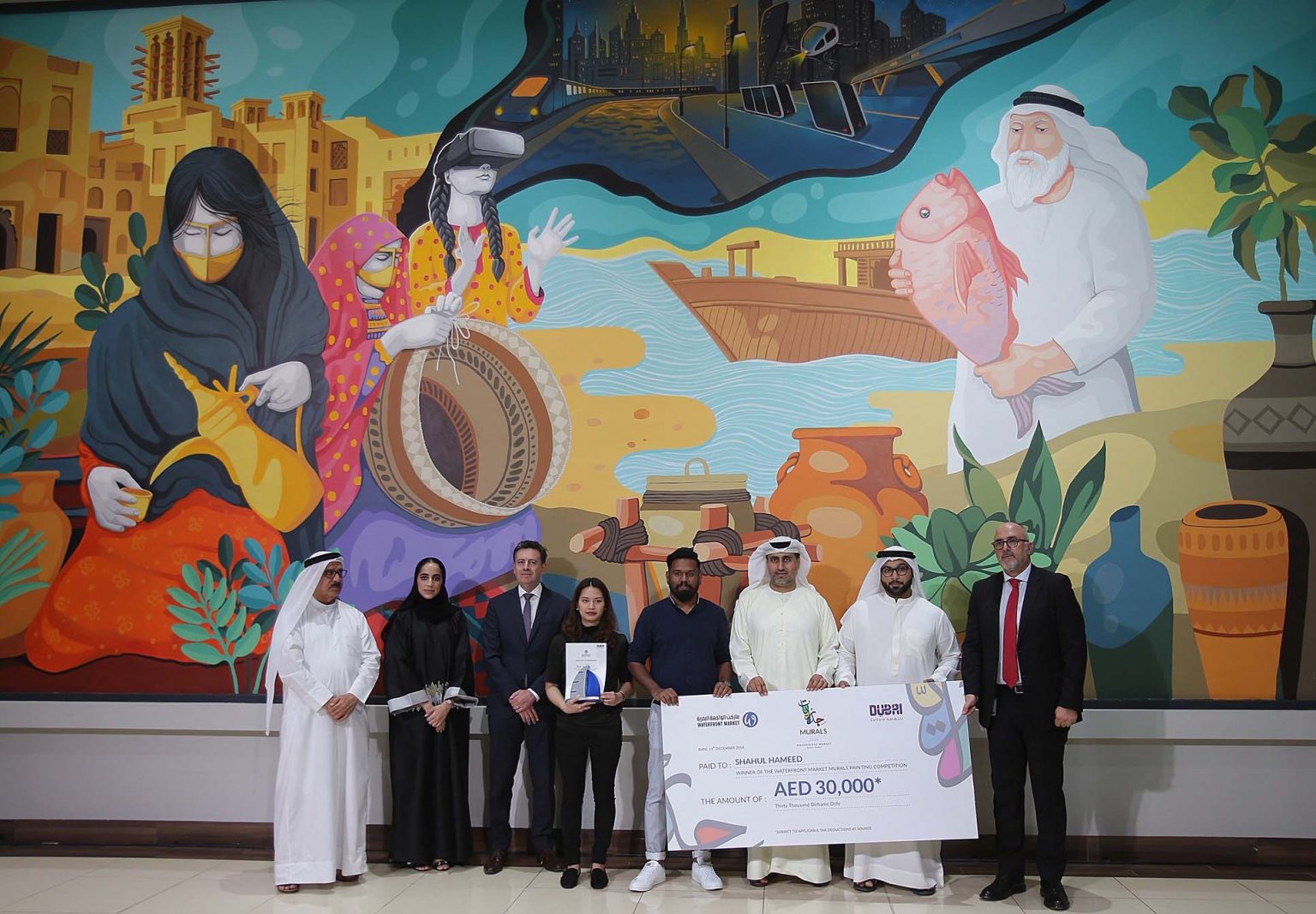 Dubai’s Waterfront Market unveils new mural Facilities Management