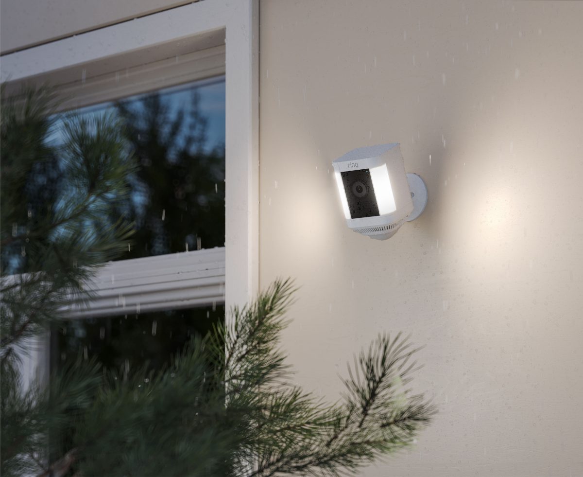 Ring Spotlight Cam Plus Battery, Outdoor Home Security Camera