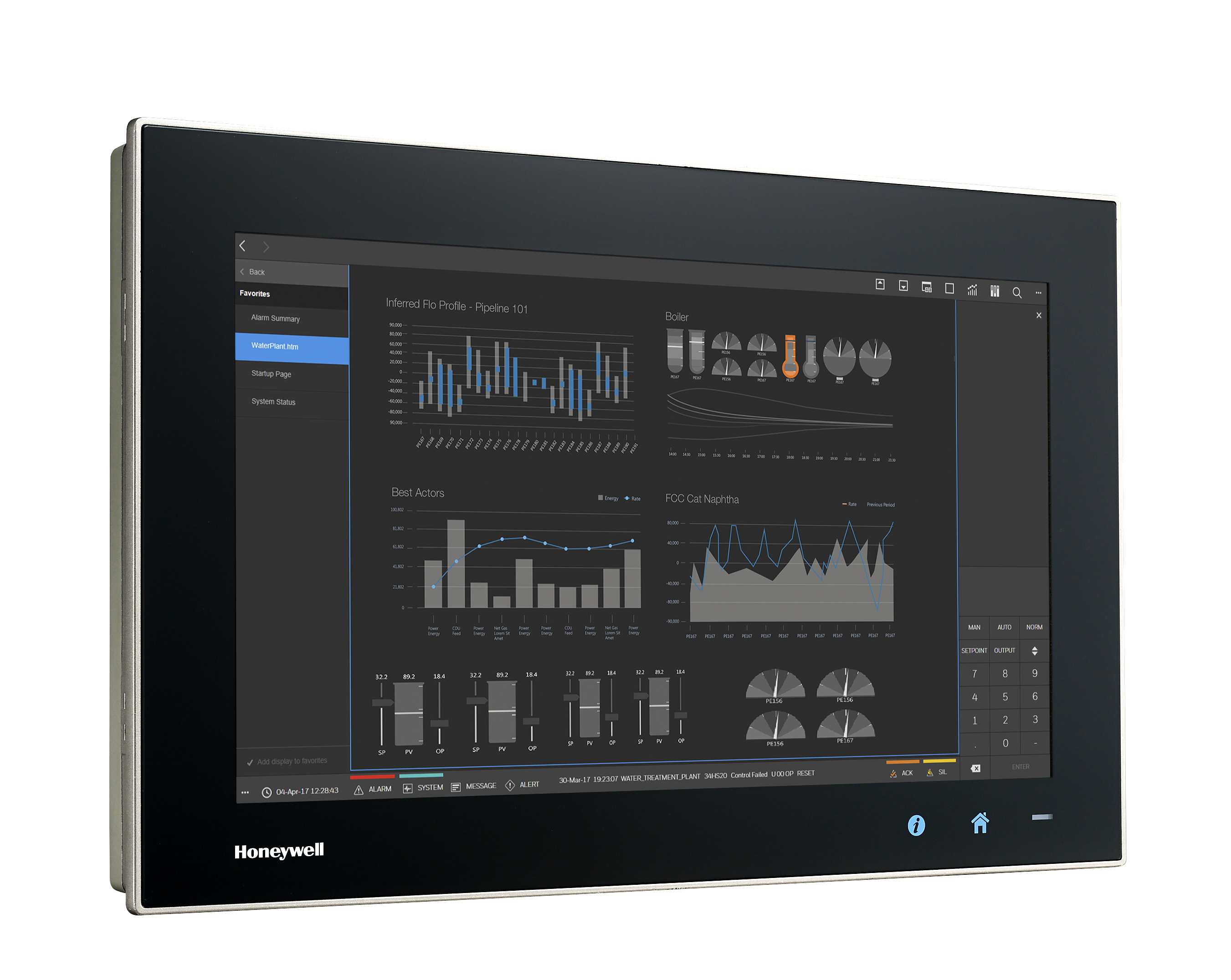 Honeywell launches touch panel PC that extends Experion control room